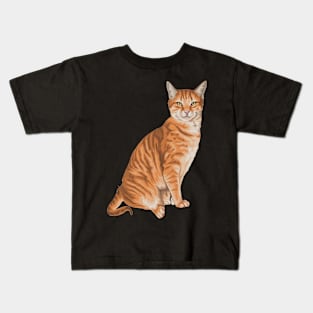 The Orange Cat Kids T-Shirt